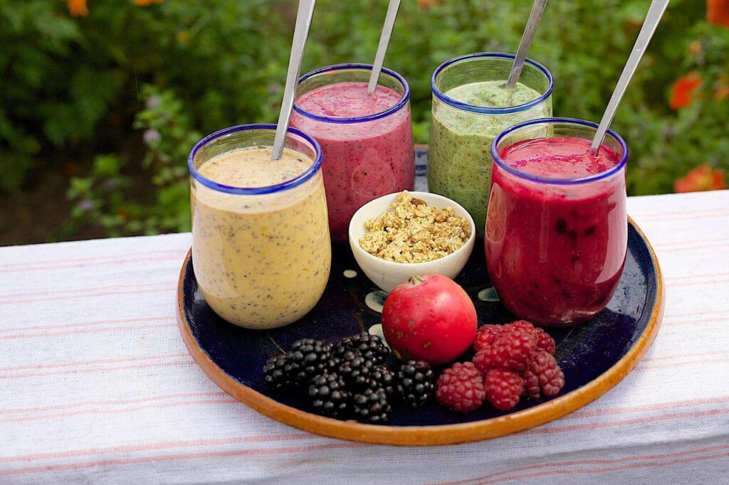 Breakfast smoothies