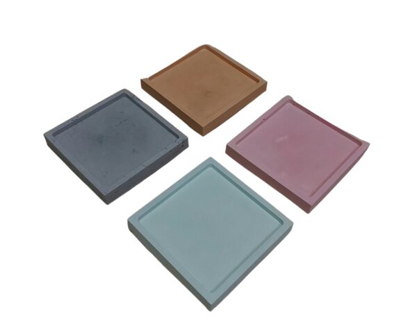 Square Concrete Coaster