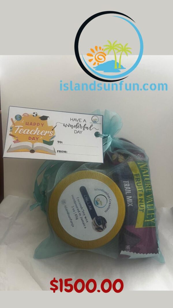 Teachers day gift bag available for sale in Jamaica